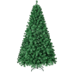 6FT Realistic Pre-Lit Green Spruce Artificial Holiday Christmas Tree
