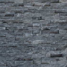 vidaXL Wall Cladding Panels 5 pcs Marble Black 0.5 mÂ²