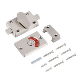 Indicator Privacy Bolt Door Lock Vacant Engaged   Screws Bathroom Toilet