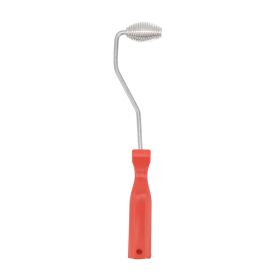 Fiberglass Roller Bubble Paddle Tool Aluminum Alloy Bubble Roller With Plastic Handle Olive Roll Type A
