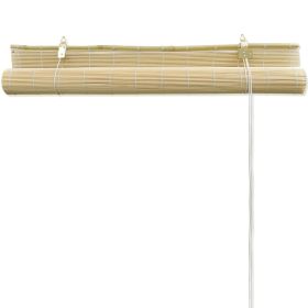 vidaXL Natural Bamboo Roller Blinds 100 x 160 cm