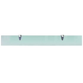 vidaXL Floating Shelf Glass 80x10 cm 8 mm