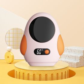 Cute Penguin Hand Warmer For Office And Travel Carrying. Heat Up Quickly And Maintain A Constant Temperature To Keep Warm (Color: Pink)